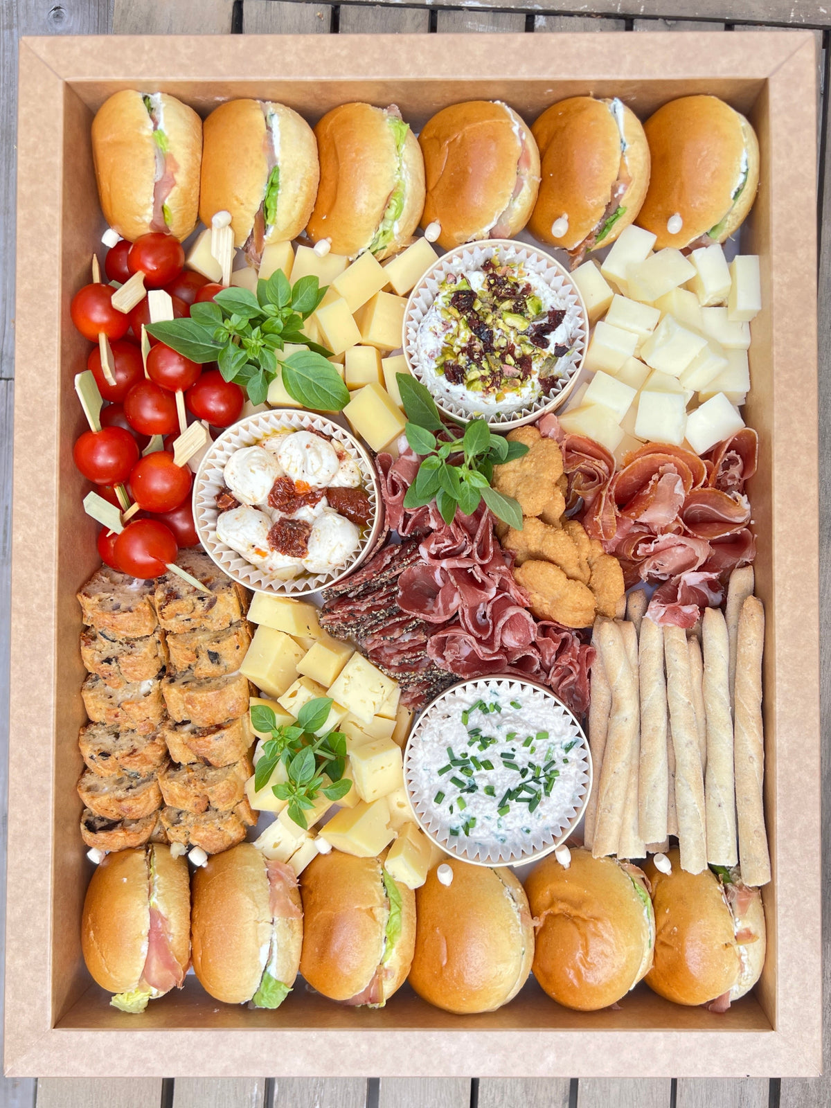 Basile - Box salée pour 6 personnes